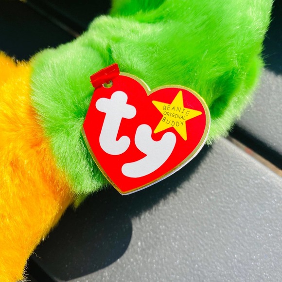 Ty Beanie Babies Smoochy The Frog - Picture 3 of 5